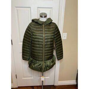 Moncler Herno Green Dragonnnet Giubbotto Down Puffer Jacket, Size Small